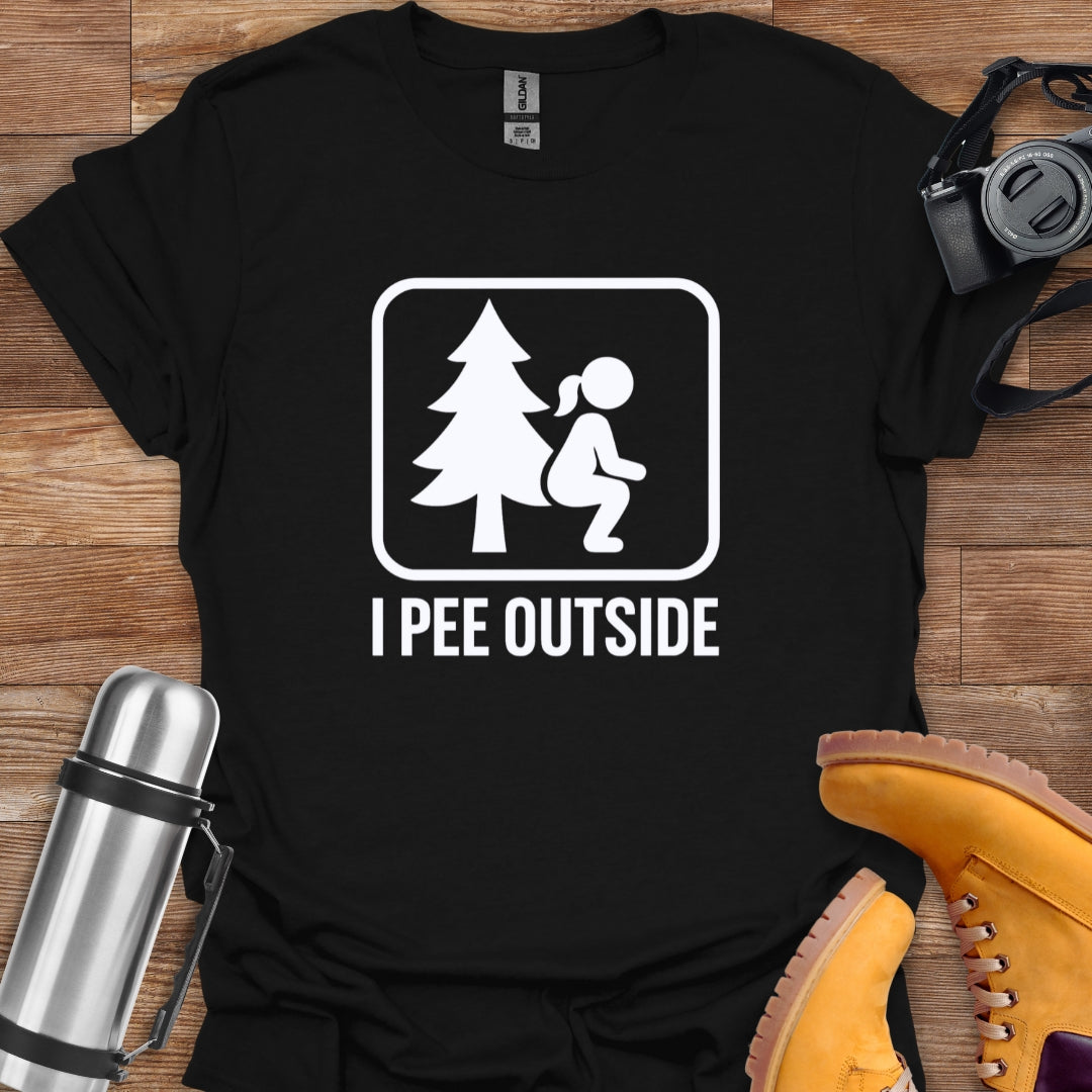 I Pee Outside T-shirt