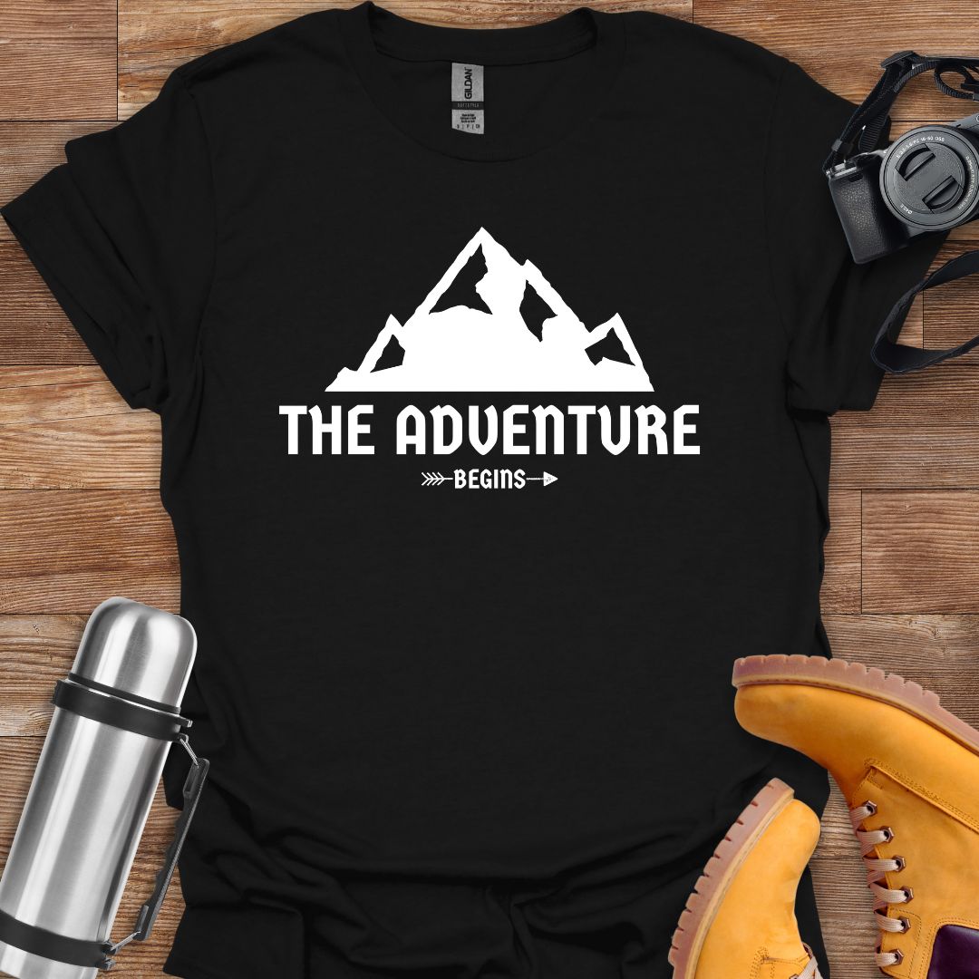 The Adventure Begins T-shirt