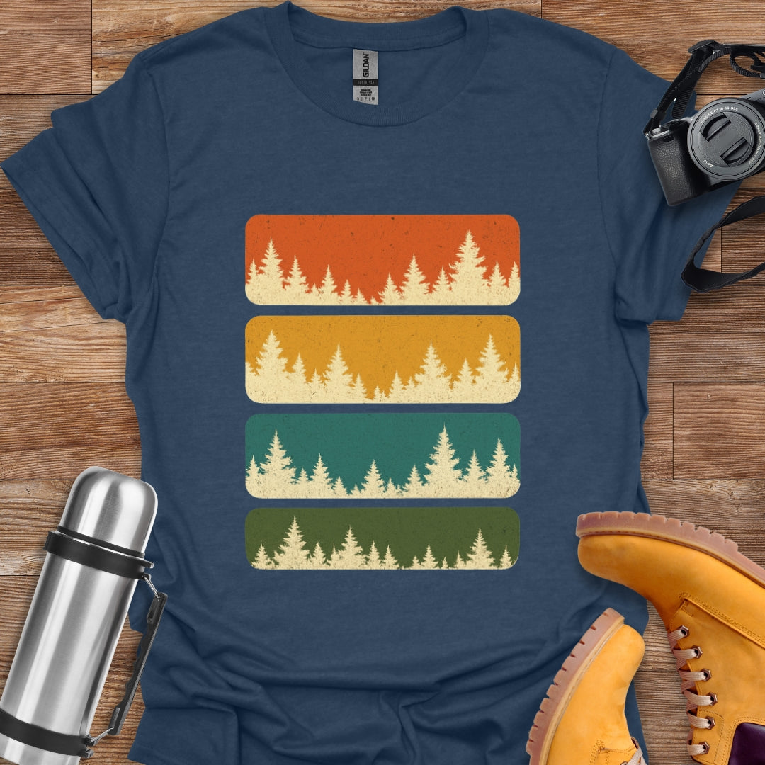 Vintage Forset Stripes T-shirt