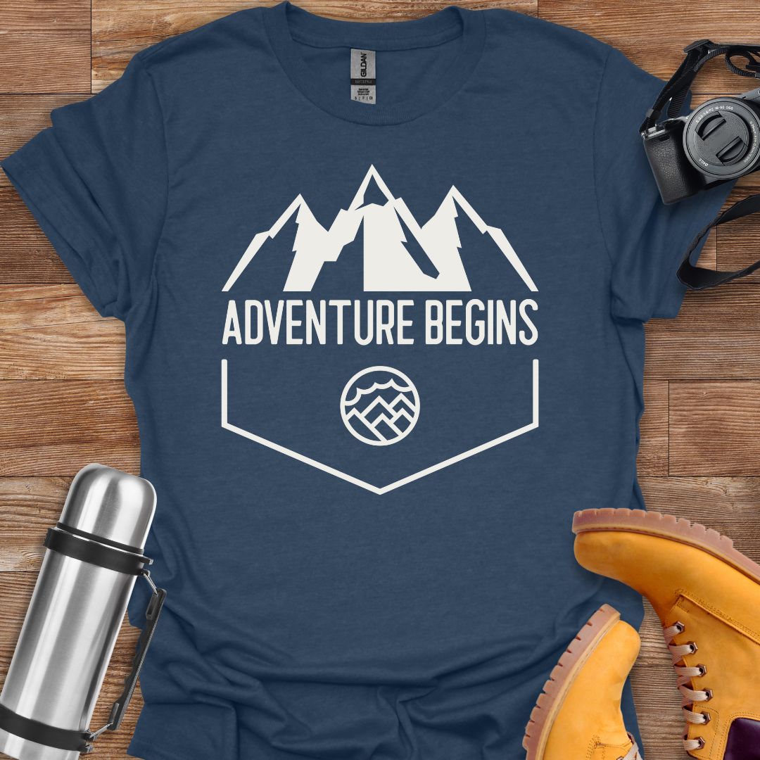 Adventure Begins T-shirt