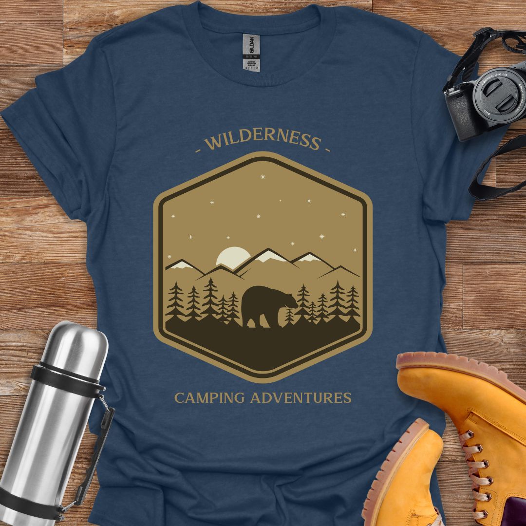 Wilderness Camping Adventure T-shirt