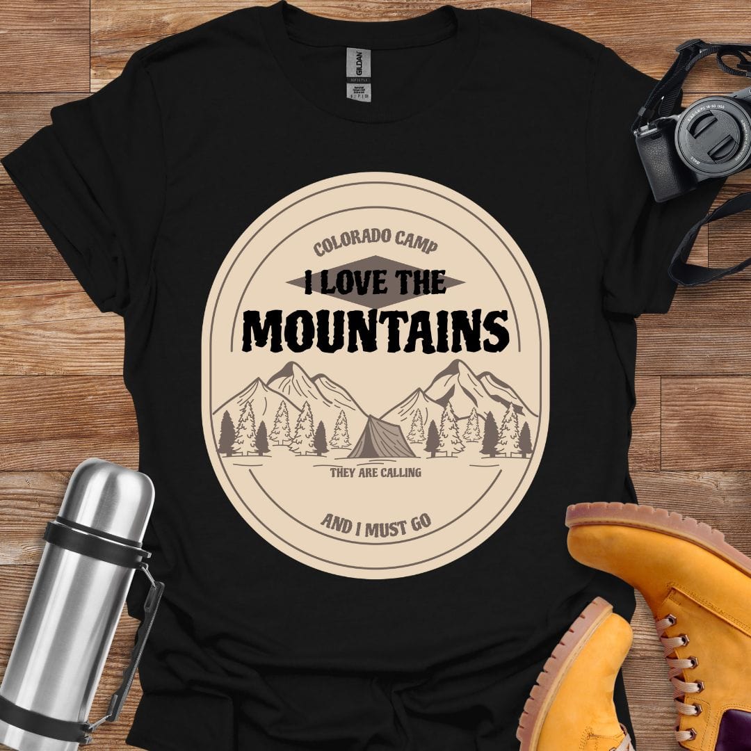 Freekeend T-Shirt Black / S I Love The Mountains T-shirt