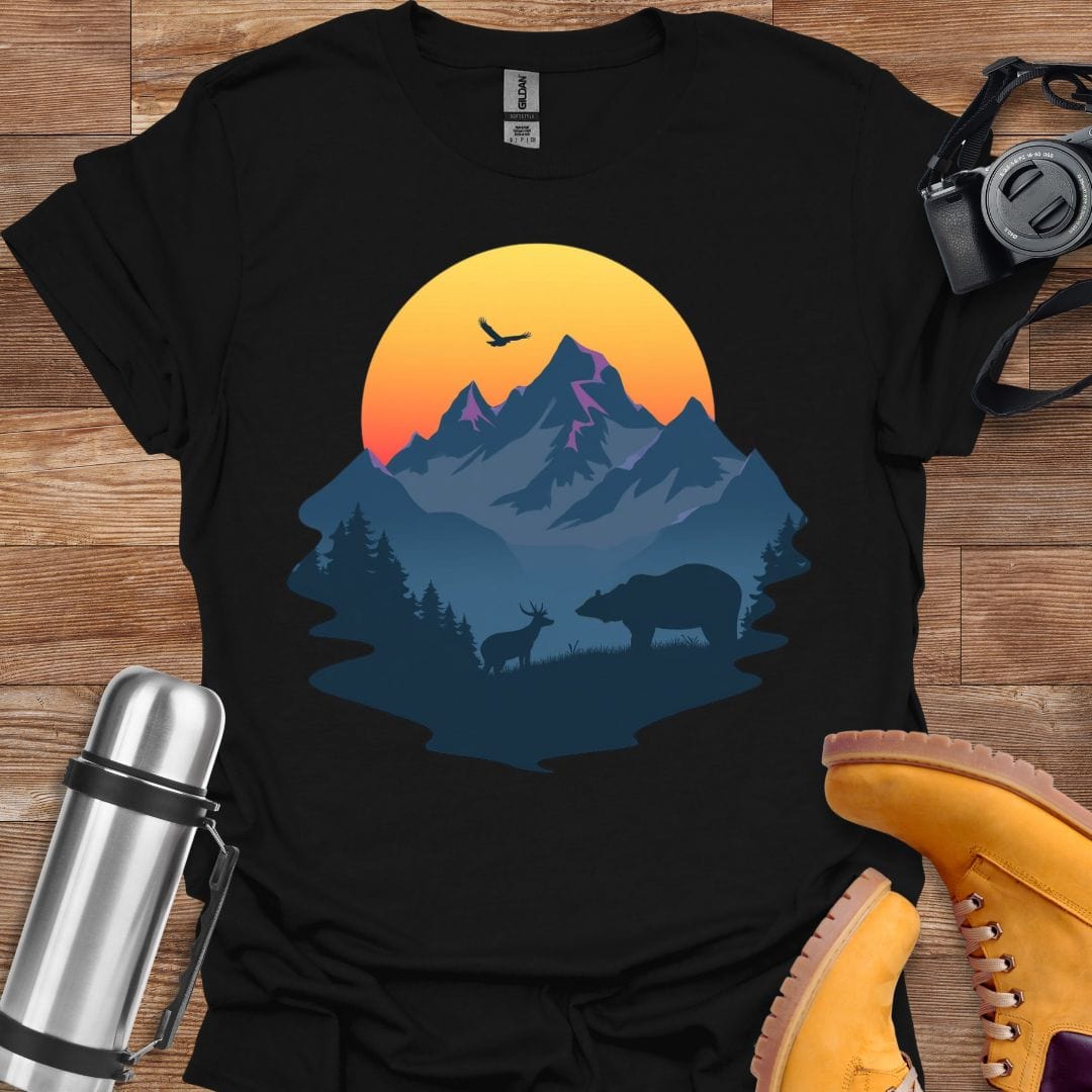Freekeend T-Shirt Black / S Twilight Peaks T-shirt