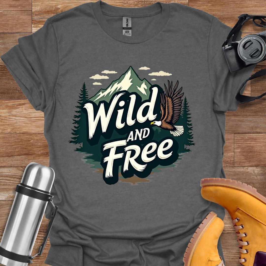 Freekeend T-Shirt Graphite Heather / S Wilderness Spirit T-shirt