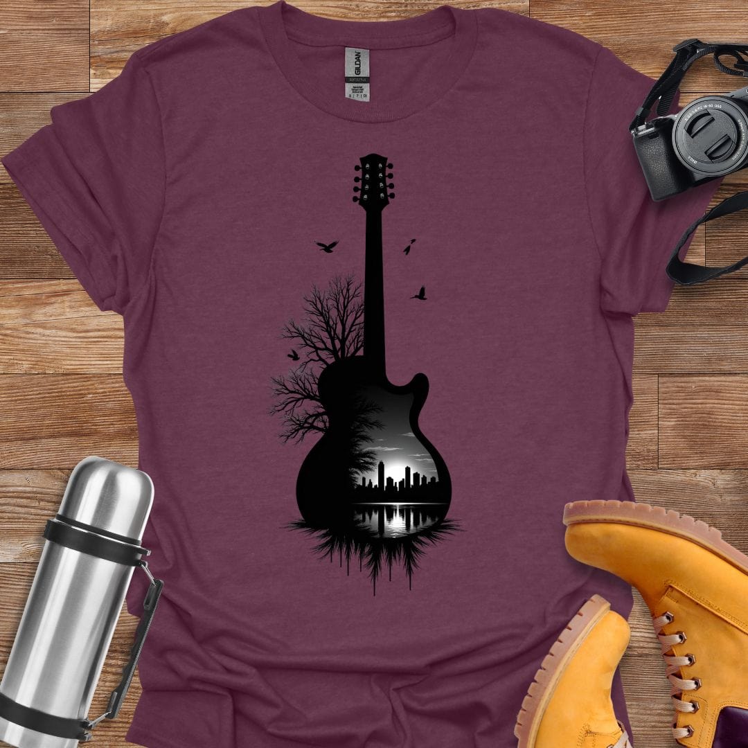 Freekeend T-Shirt Heather Maroon / S Urban Nature T-shirt