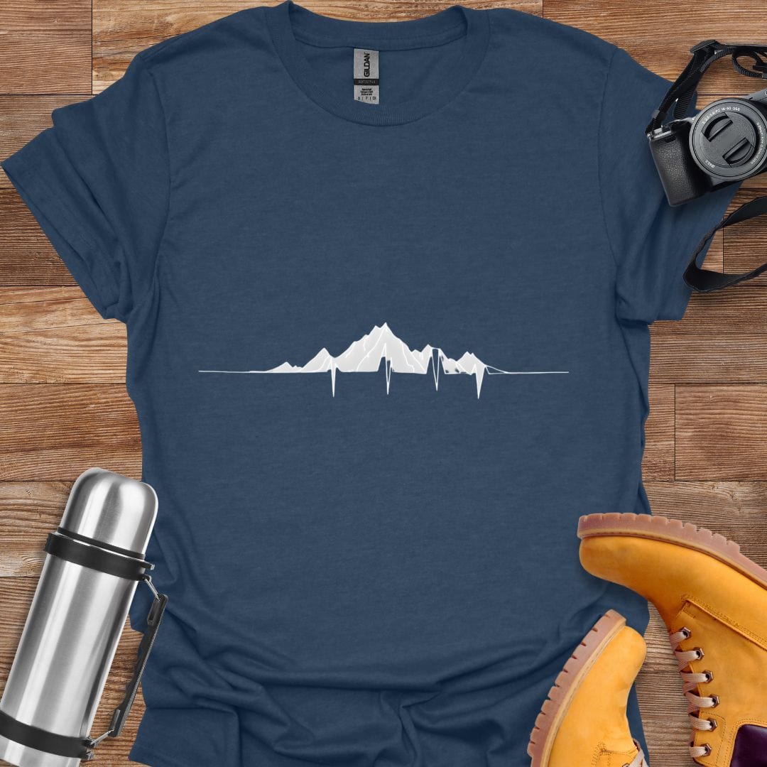 Freekeend T-Shirt Heather Navy / S Mountain Pulse T-shirt
