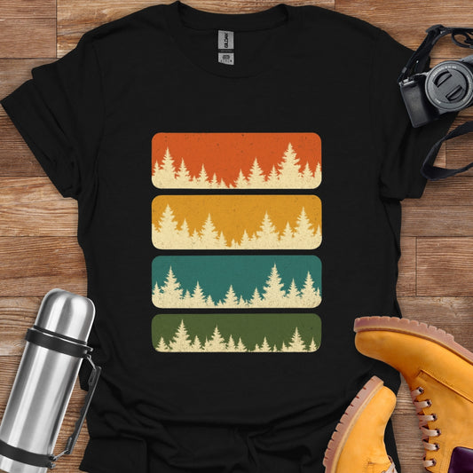 Vintage Forset Stripes T-shirt