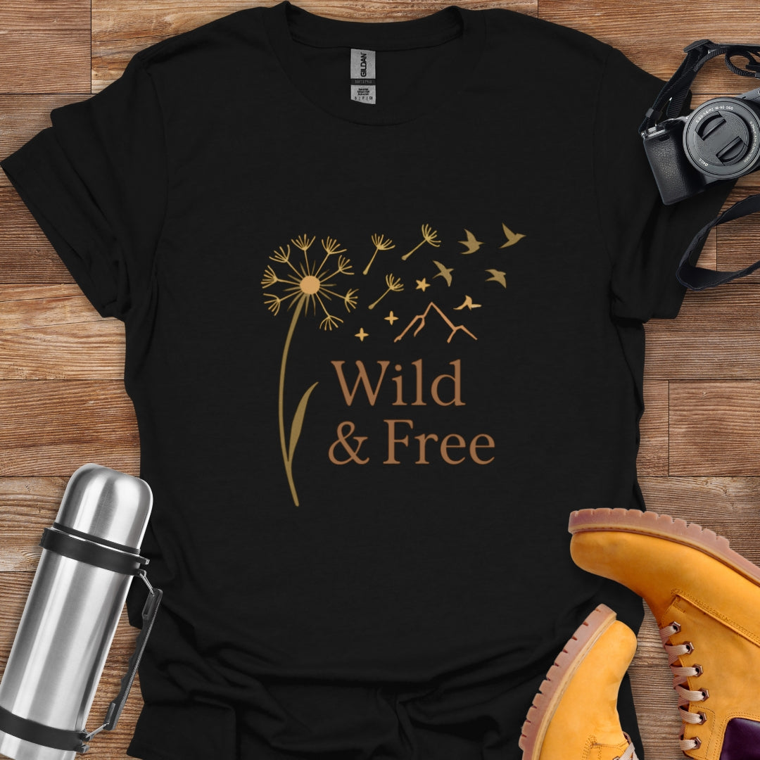 Wild And Free Dandelion T-shirt