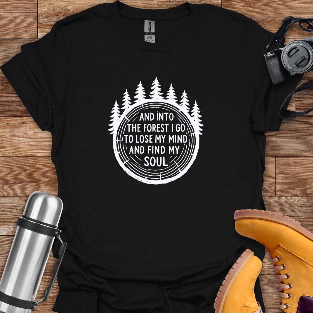 Tree Ring Forest T-shirt