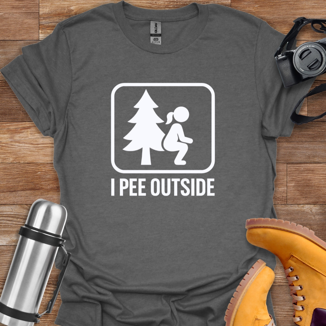 I Pee Outside T-shirt