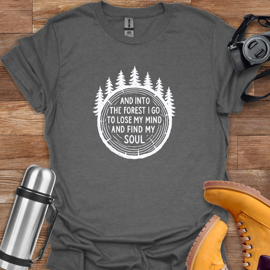 Tree Ring Forest T-shirt