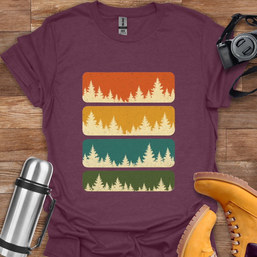 Vintage Forset Stripes T-shirt