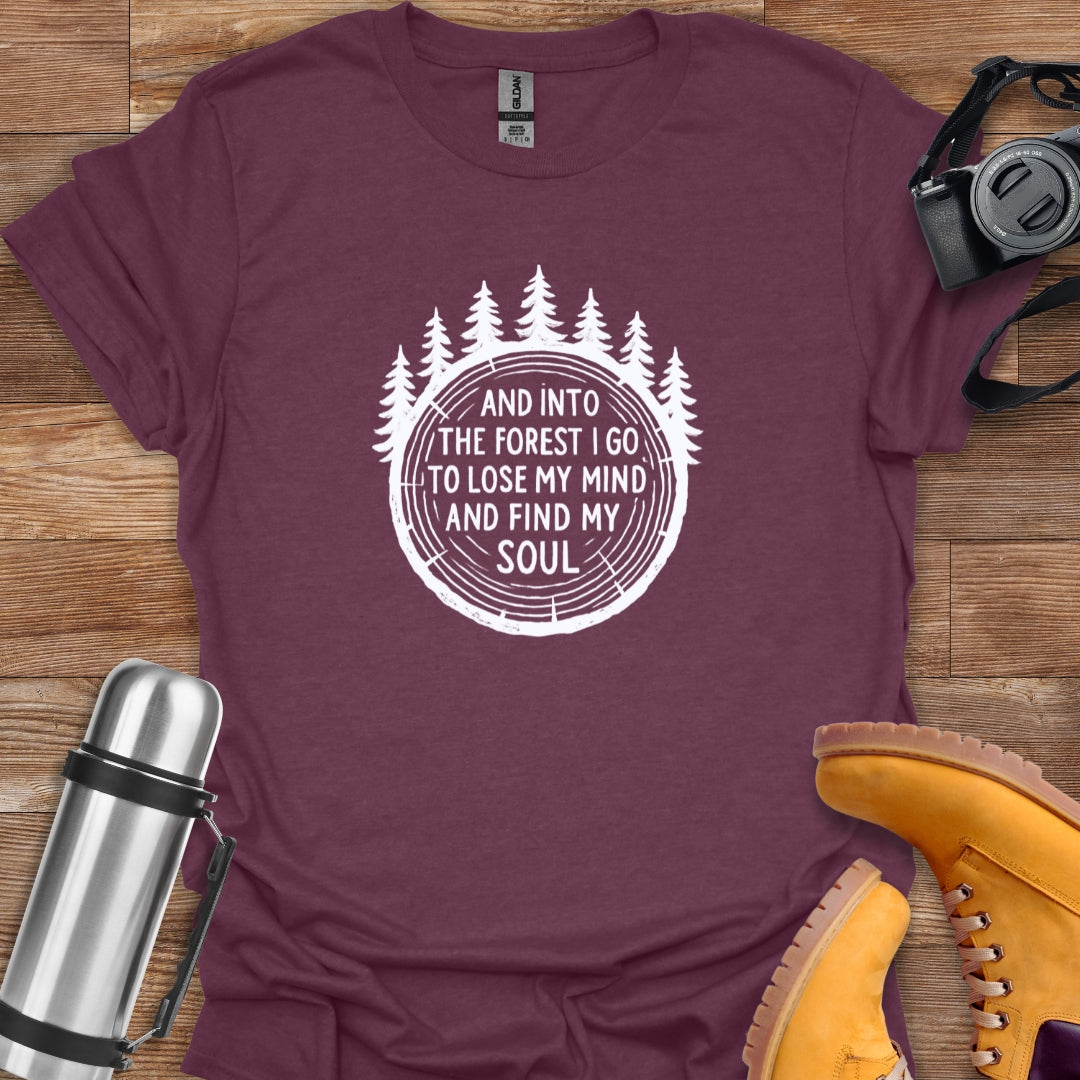 Tree Ring Forest T-shirt