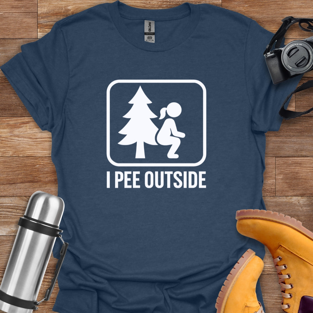 I Pee Outside T-shirt