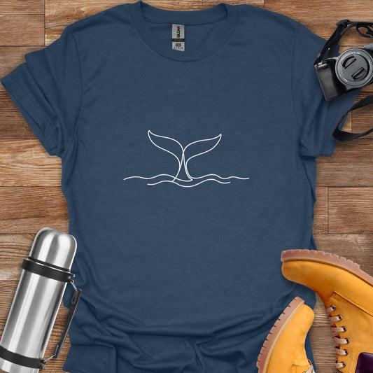 Whale Line T-shirt