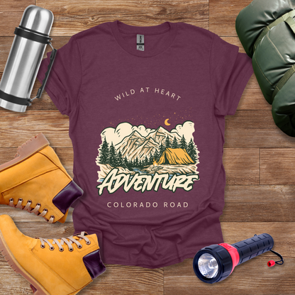 Adventure Wild At Heart T-shirt