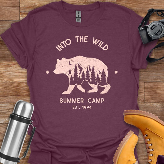 Into The Wild Summer Camp T-shirt