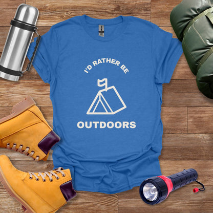 I'd Rather Be Outdoors T-shirt