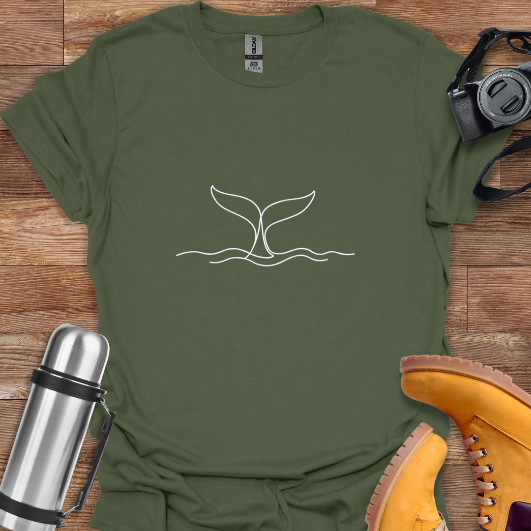 Whale Line T-shirt