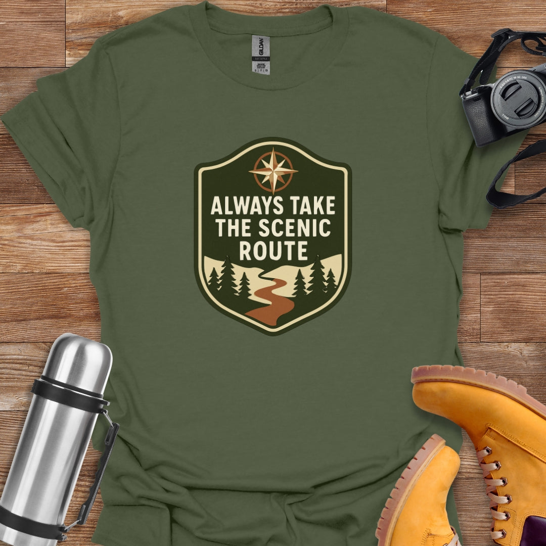 Take The Scenic Route T-shirt