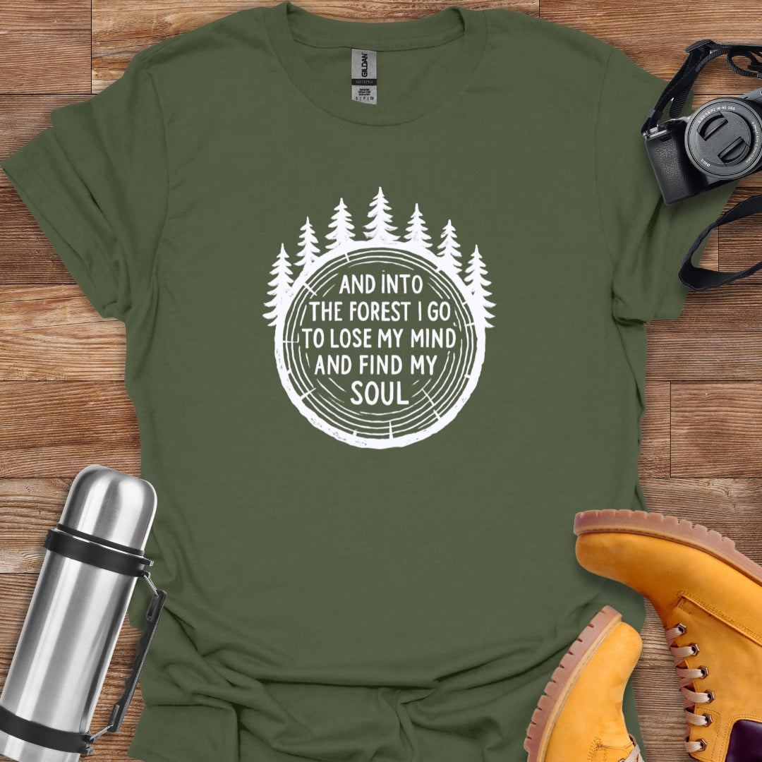 Tree Ring Forest T-shirt