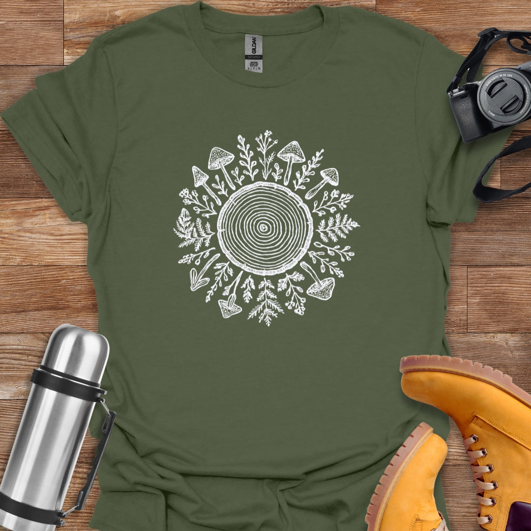 Trunk Mushrooms T-shirt