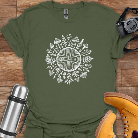 Trunk Mushrooms T-shirt
