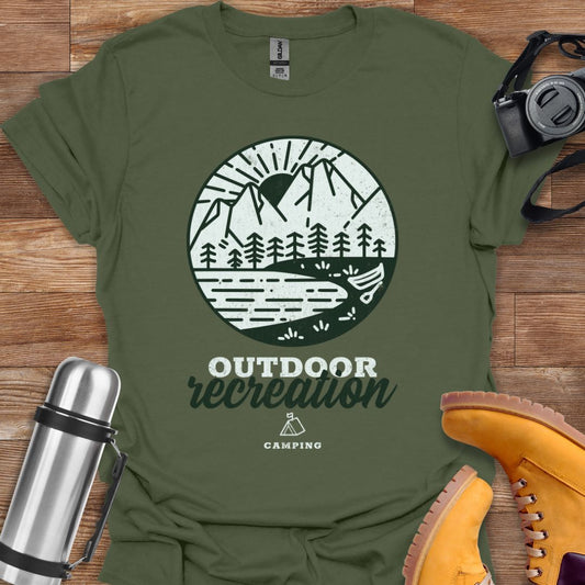 Outdoor Recreation Camping T-shirt
