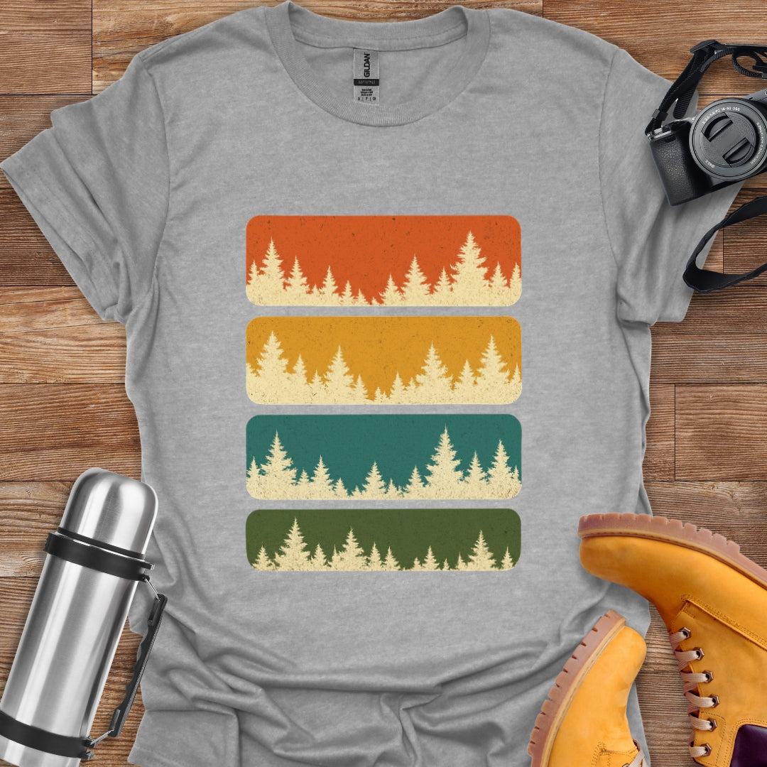 Vintage Forset Stripes T-shirt