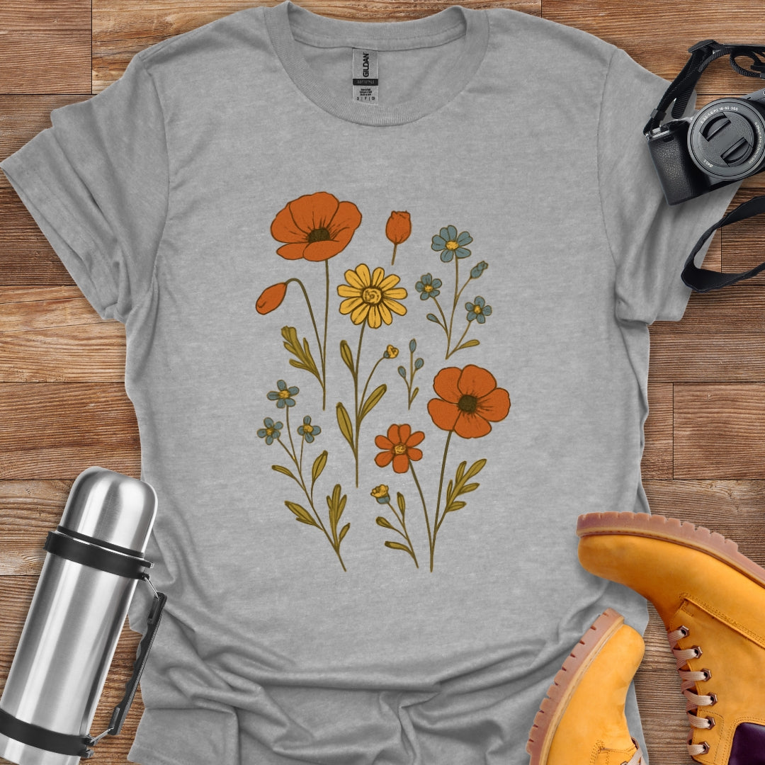 Vintage Wildflowers T-shirt