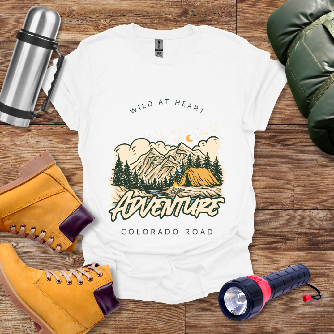 Adventure Wild At Heart T-shirt