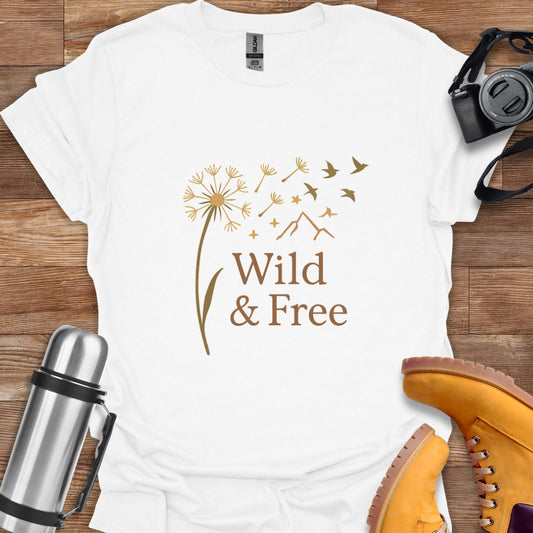 Wild And Free Dandelion T-shirt