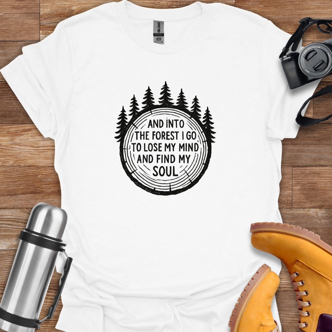Tree Ring Forest T-shirt
