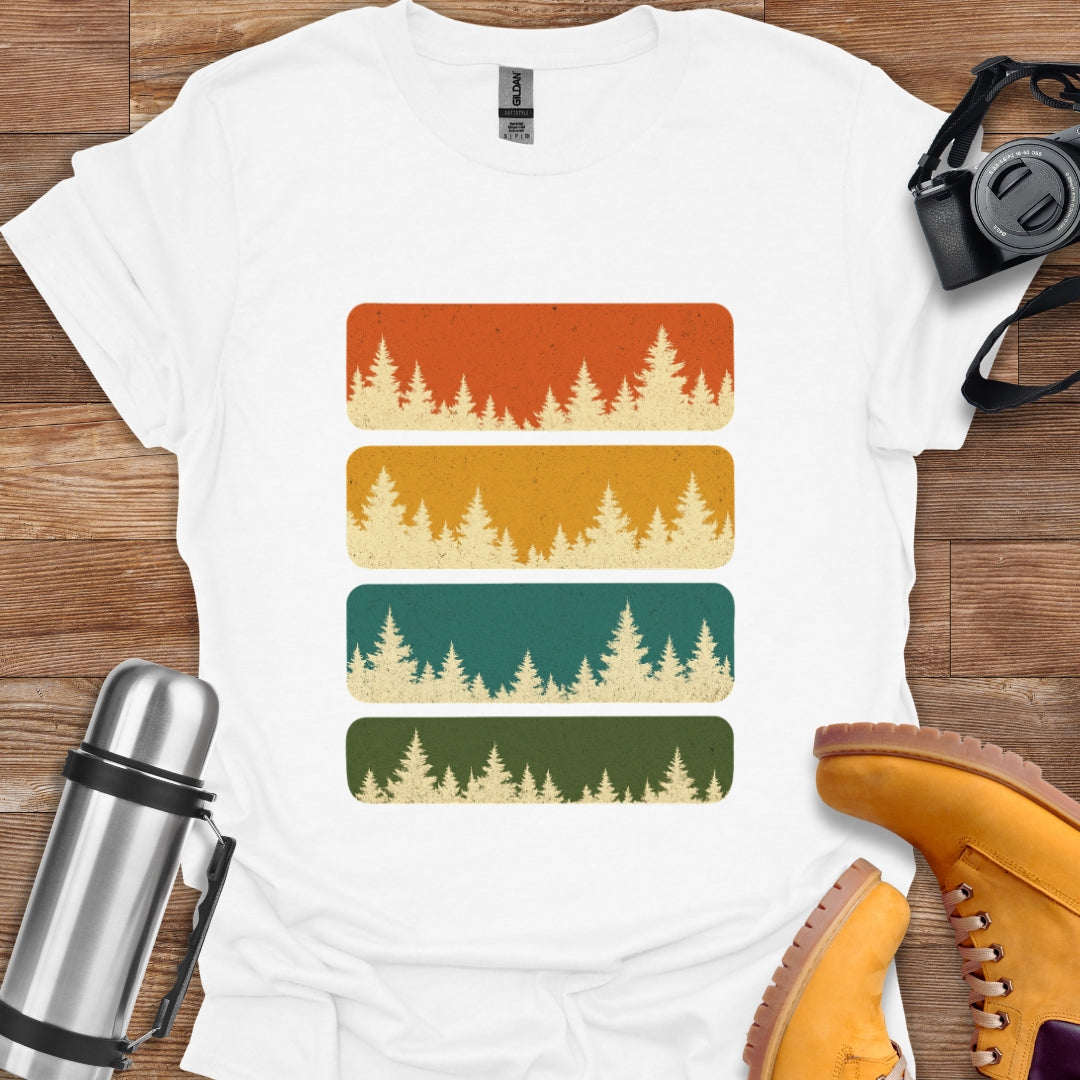 Vintage Forset Stripes T-shirt