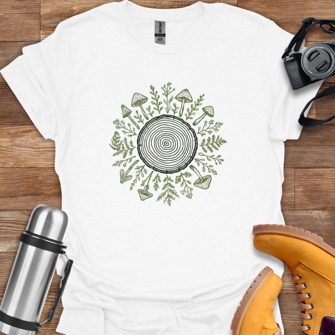 Trunk Mushrooms T-shirt