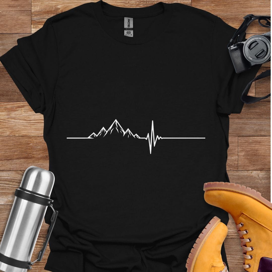 Freekeend T-Shirt Black / S Pulse Of The Mountain T-shirt