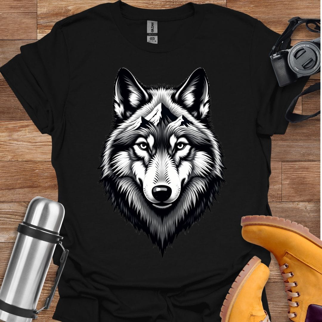 Freekeend T-Shirt Black / S Wolf Mountain T-shirt