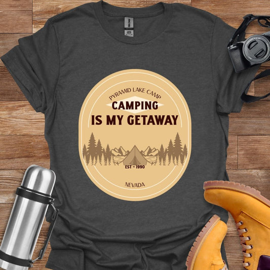 Freekeend T-Shirt Dark Heather / S Camping Is My Getaway T-shirt