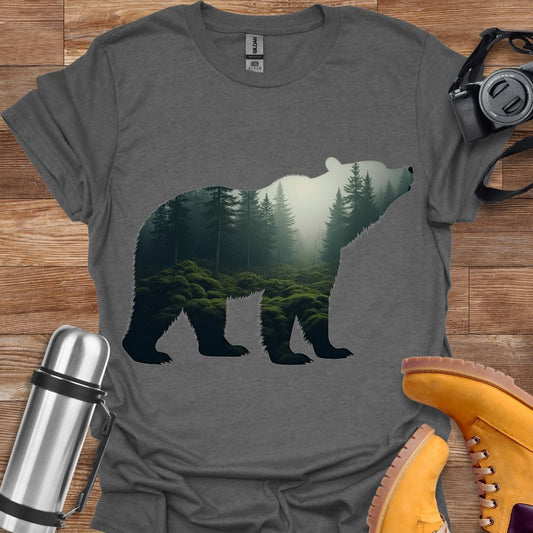 Freekeend T-Shirt Graphite Heather / S Bear Forest T-shirt