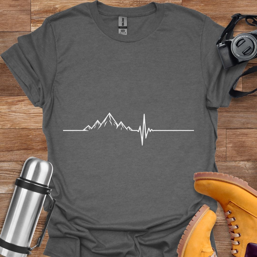 Freekeend T-Shirt Graphite Heather / S Pulse Of The Mountain T-shirt