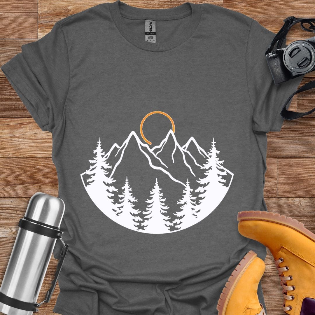 Freekeend T-Shirt Graphite Heather / S Sunrise Mountain T-shirt