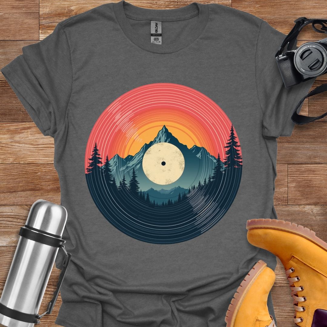 Freekeend T-Shirt Graphite Heather / S Vinyl Sunset T-shirt