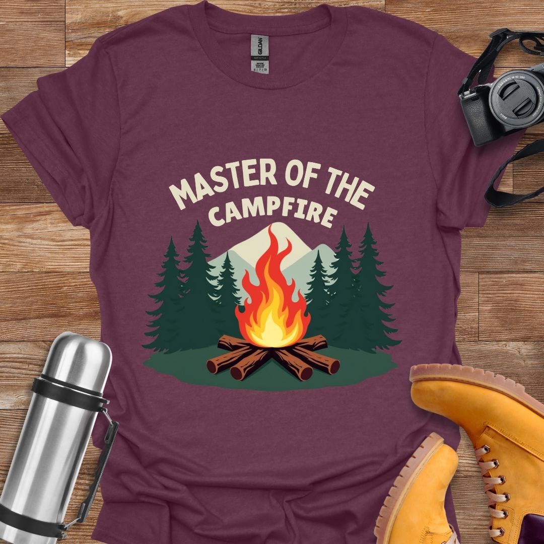 Freekeend T-Shirt Heather Maroon / S Master Of The Campfire T-shirt