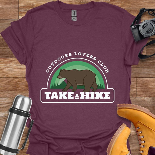 Freekeend T-Shirt Heather Maroon / S Take A Hike T-shirt