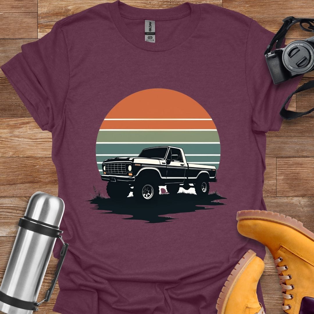 Freekeend T-Shirt Heather Maroon / S Truck Vibes T-shirt