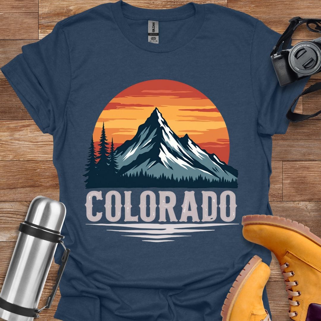 Freekeend T-Shirt Heather Navy / S Colorado Sunset T-shirt