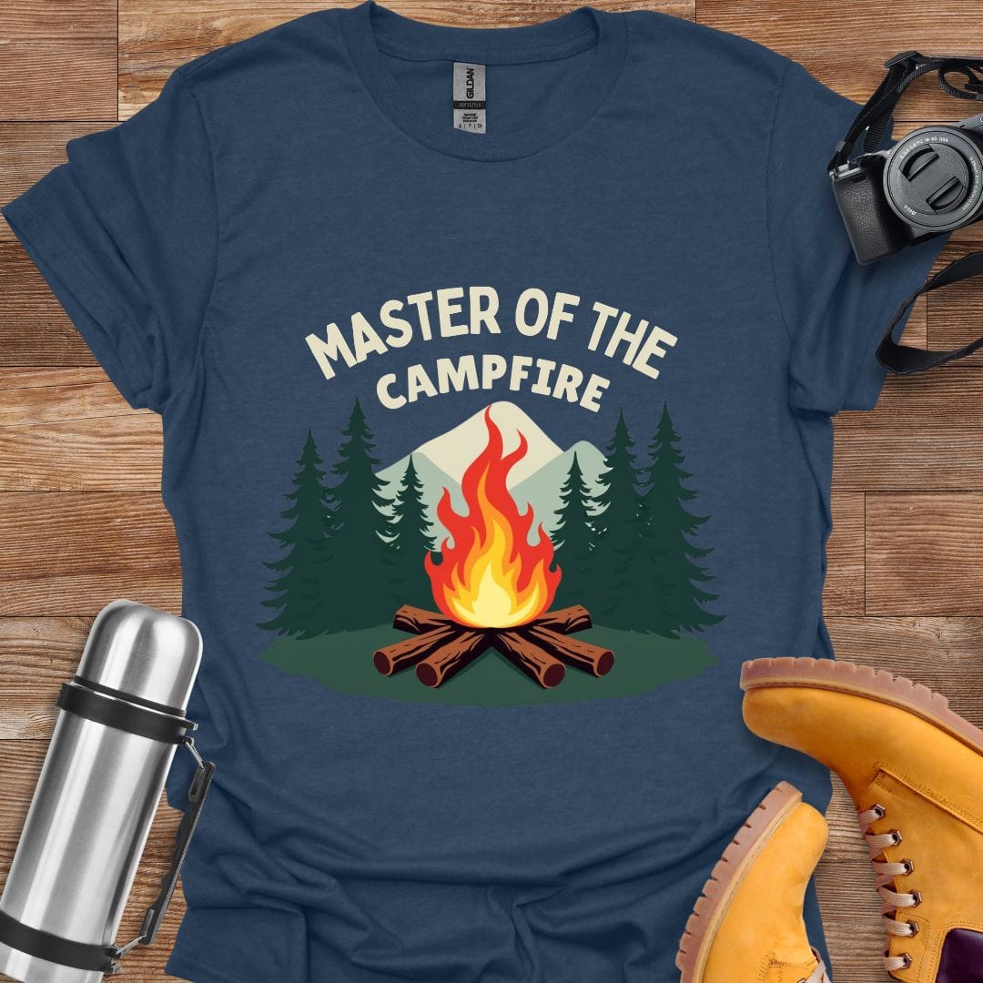 Freekeend T-Shirt Heather Navy / S Master Of The Campfire T-shirt