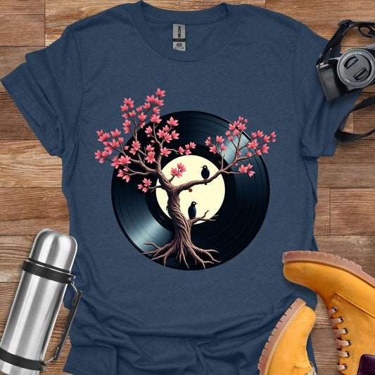 Freekeend T-Shirt Heather Navy / S Nature Melodies T-shirt