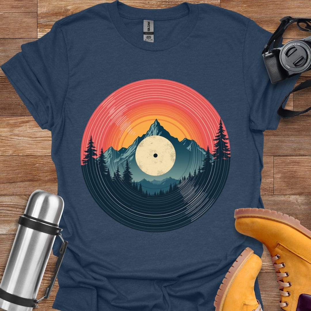 Freekeend T-Shirt Heather Navy / S Vinyl Sunset T-shirt