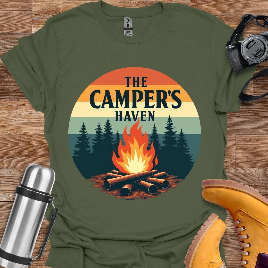 Freekeend T-Shirt Military Green / S Camper's Haven T-shirt